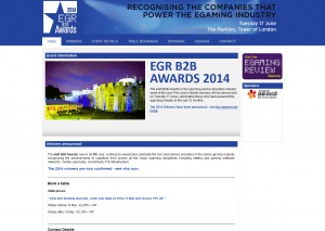 EGR B2B Awards 2014