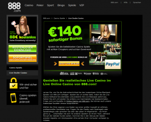 888 Live Casino