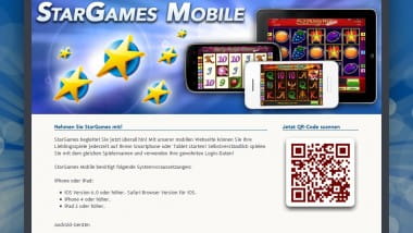 Stargames endlich mit Casino App