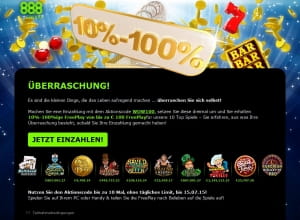 888Casino Überraschung