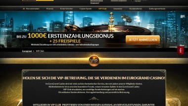 5-Sterne VIP im Eurogrand Casino