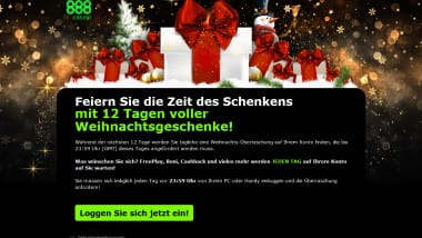 Weihnachtsgeschenke im 888Casino