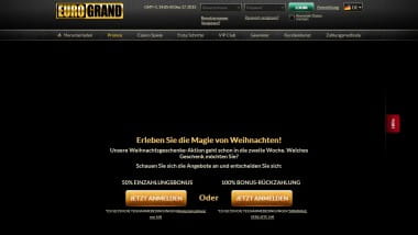 Eurogrand Casino verteilt Präsente
