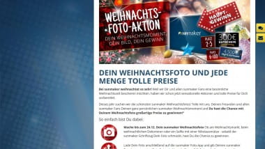 Weihnachtsfoto Aktion im Sunmaker Casino