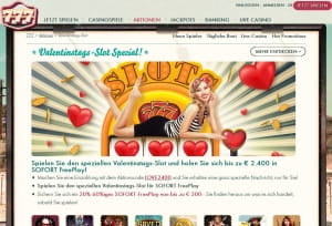 777Casino Valentinstag