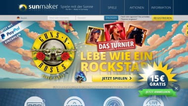 Sunmaker Casino mit Net Entertainment Spielen