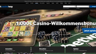 Betway Casino – Gigantischer Neukundenbonus bis 1.000 Euro