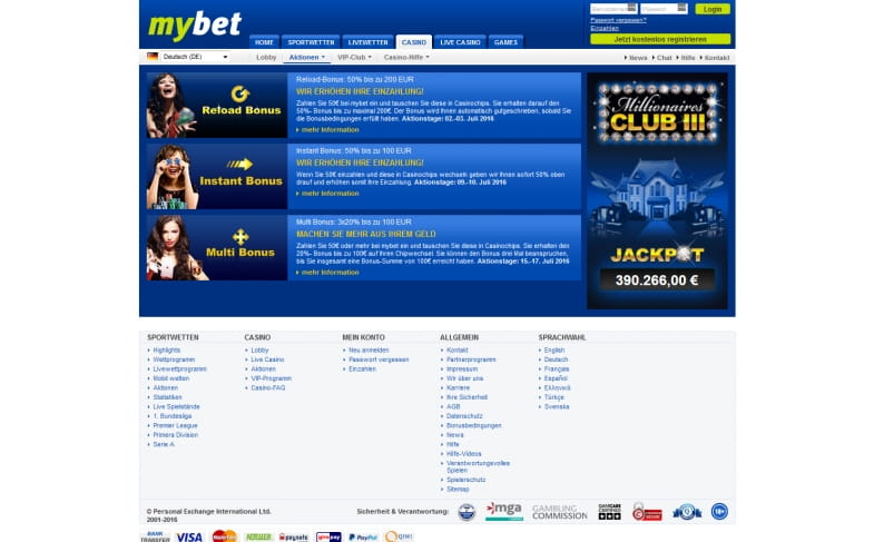 casinoaktionmybet