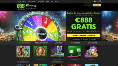 888Casino – Tägliches Freeplay von bis zu 111€