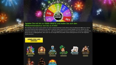 888 Casino: Einloggen und FreePlay erhalten