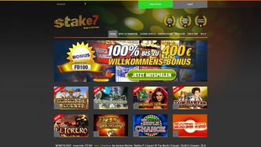 Stake7 Casino – 100% Neukundenbonus bis zu 400 Euro