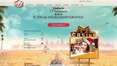 777 Casino: 77 Freispiele ohne Einzahlung schnappen