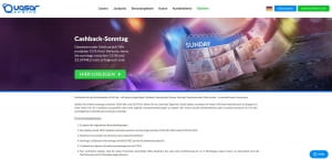 Quasar Gaming Cashback Sonntag