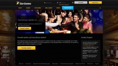 Stargames: Freunde werben und Bonus kassieren