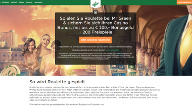 Mr Green: Täglich 5 Euro gratis sichern