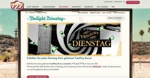 777 Casino Twilight Dienstag