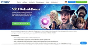 Quasar Gaming Reload-Bonus