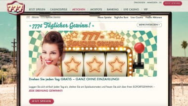 777 Casino: Tägliche Gewinne am Gratis-Glücksrad sichern