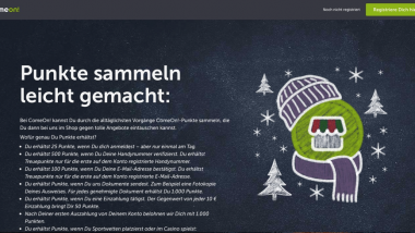 ComeOn Casino: Belohnungen im Bonus-Shop holen