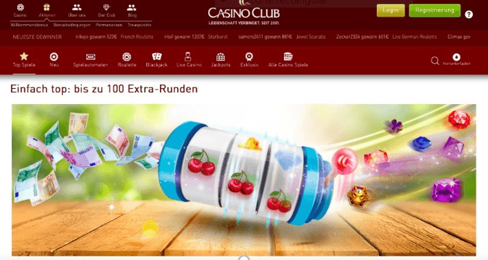 Casinoclub Freispiele