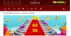 CasinoClub Freispiele Aktion.