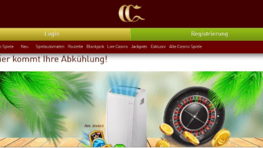 CasinoClub: Mobiles Klimagerät und 400 Euro gewinnen