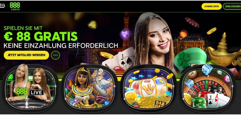 888Casino Lucky 8 Aktion