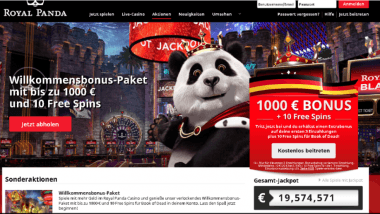 Royal Panda: Wer neue Kunden empfiehlt erhält Freispiele