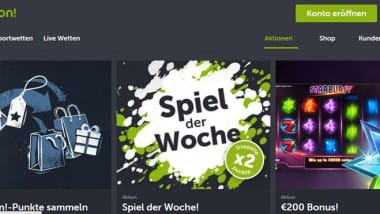 ComeOn: Spiel der Woche erhöht den Spaß